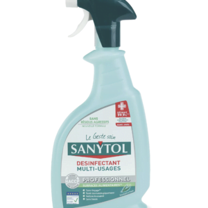 Spray Nettoyant Multi-usages Sanytol pour   professionnels- Format 750ml  (300 unités -Palette)