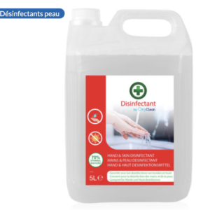 LOT DE 10 OXYCLEAN DESINFECTANT MAINS 5L