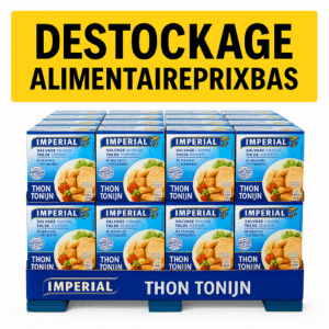 Palette Thon Imperial 200g – 48 cartons (576 unités) en déstockage pas cher Belgique