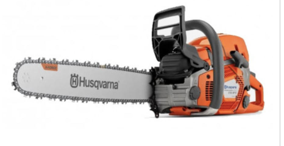 Tronçonneuse HUSQVARNA 572 XP avec 2 chaines d'origine Tronçonneuse HUSQVARNA 572 XP avec 2 chaines d'origine